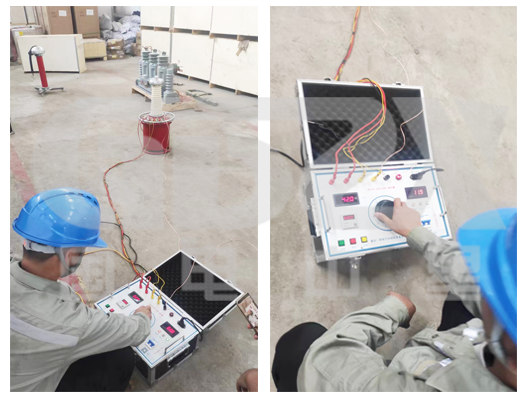 無局放試驗變壓器試驗現場.png 無局放試驗變壓器試驗現場.png